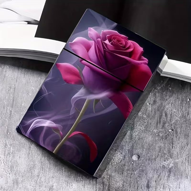 Cigarette Case Pink Rose