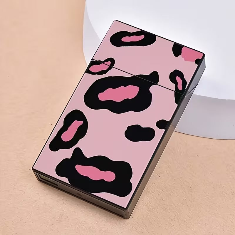 Cigarette Case Pink Spots