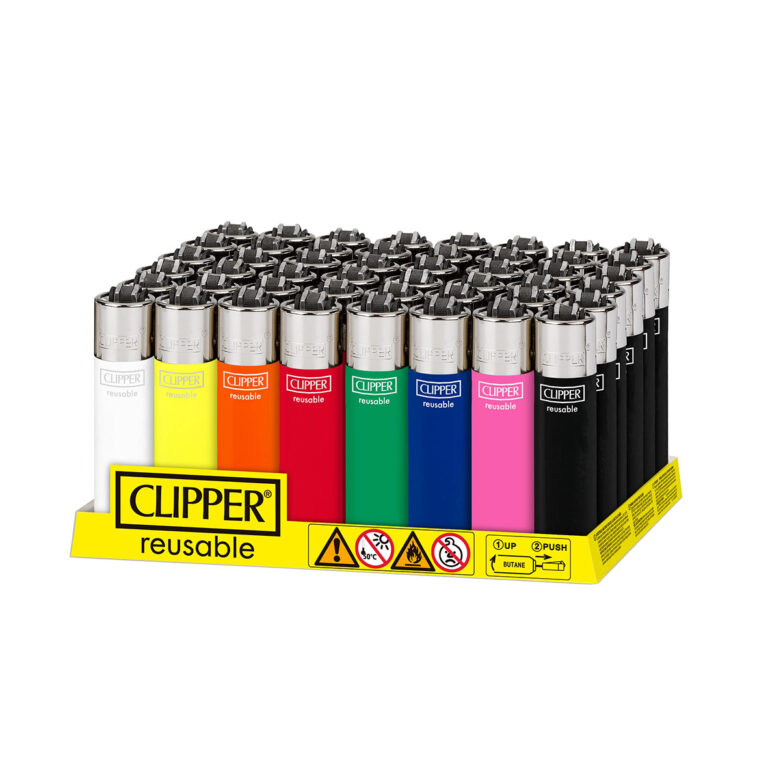 Briquet Clipper classique – Assortiment uni