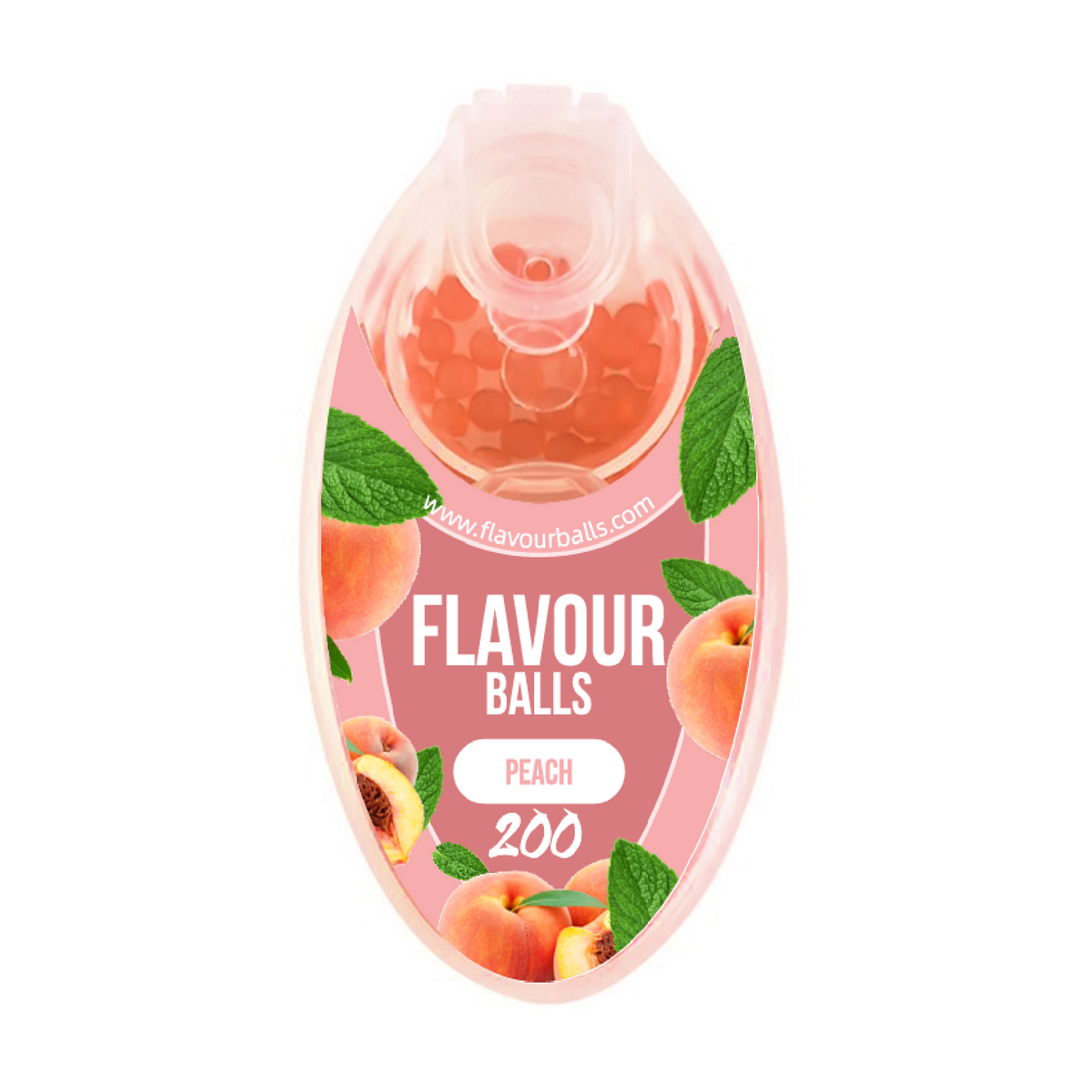 200 Klik Bolletjes Peach Ice