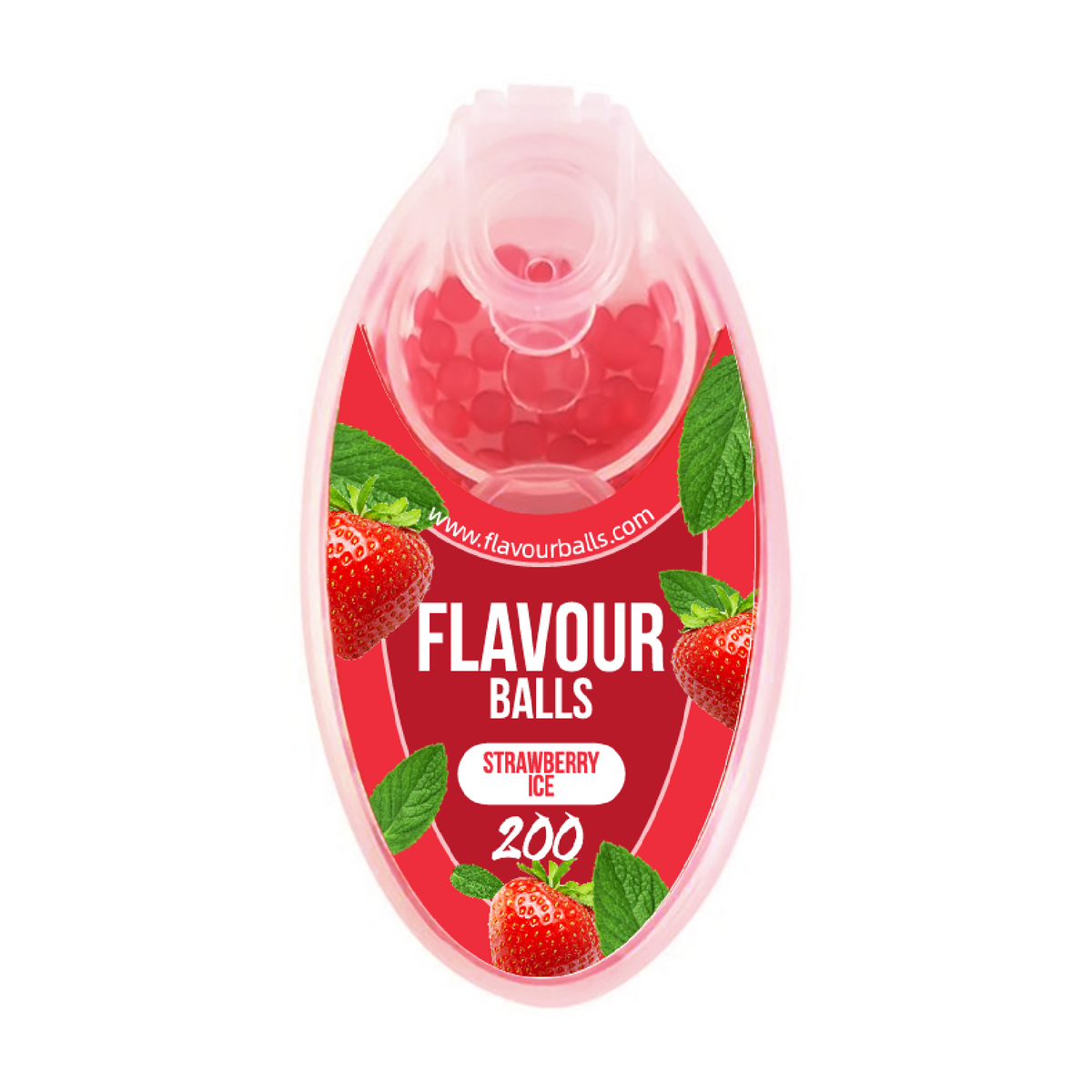 200 Klik Bolletjes Strawberry Ice