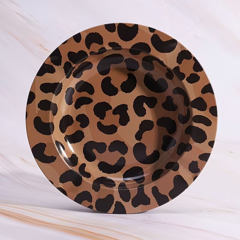 Ashtray Leopard Print