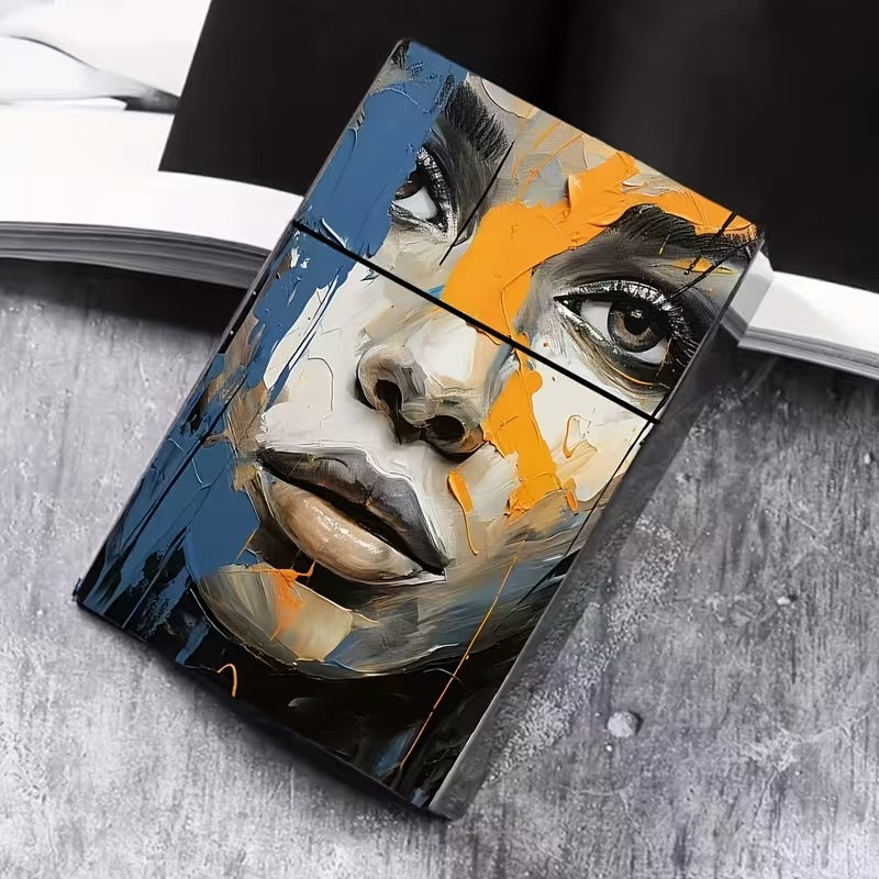 Cigarette Case Artistic Woman