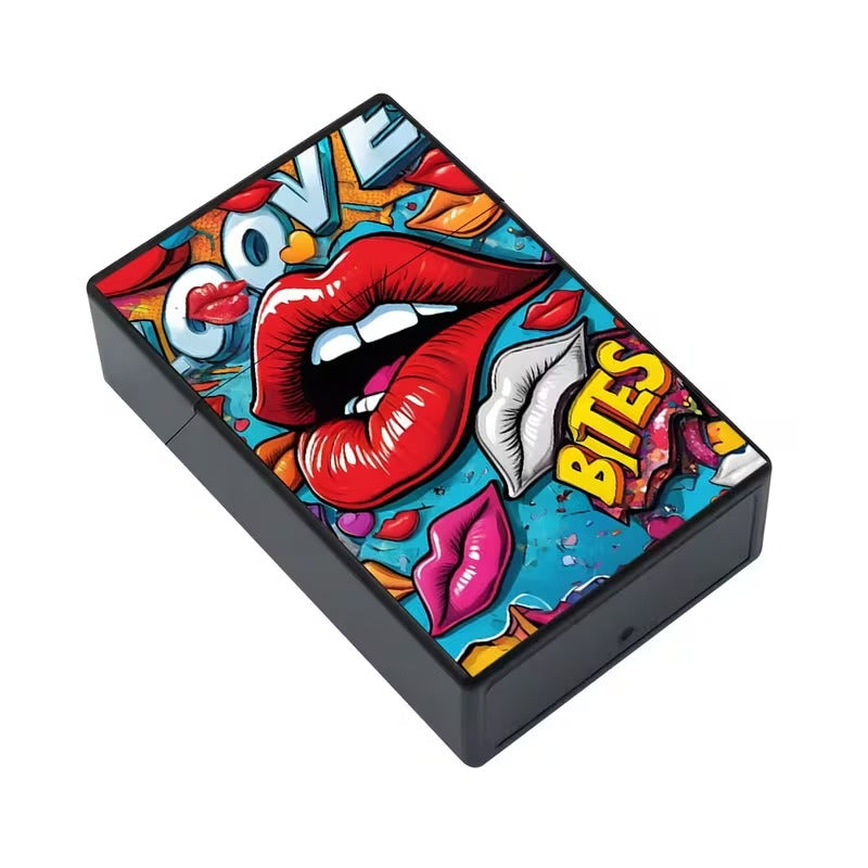 Cigarette Case Lips