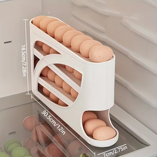 Eierdispenser voor 30 eieren