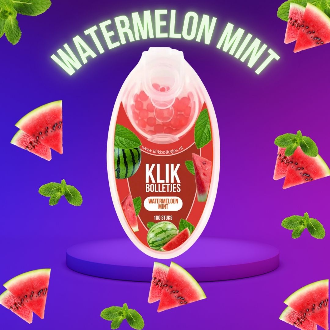 100 Klik Bolletjes Watermelon Ice