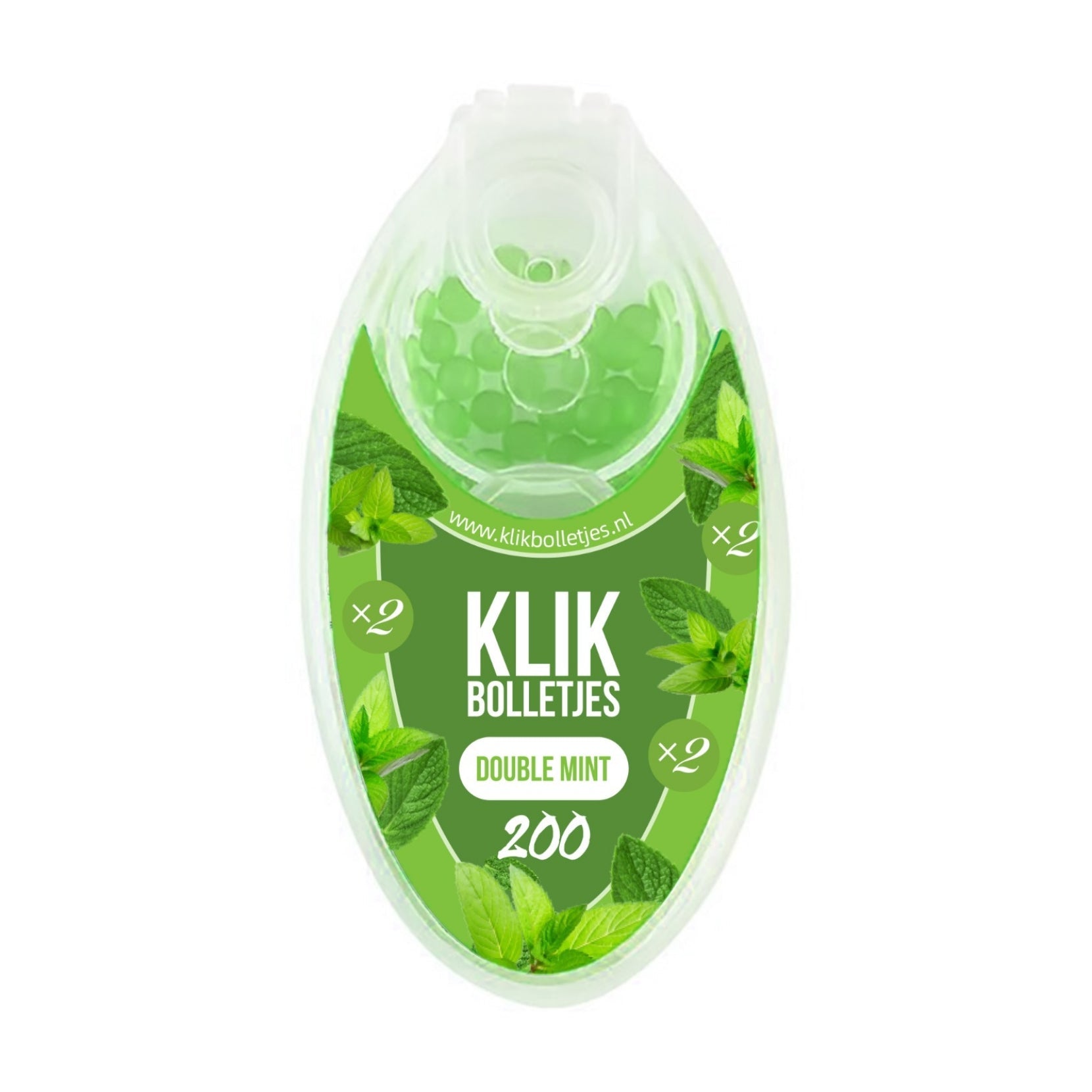 200 Klik Bolletjes Double Mint [Menthol]