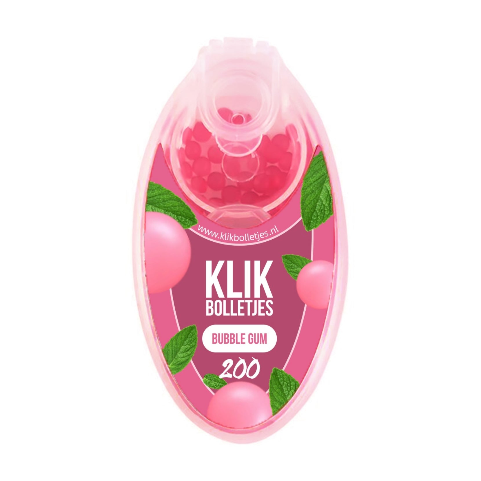 200 Klik Bolletjes Bubble Gum