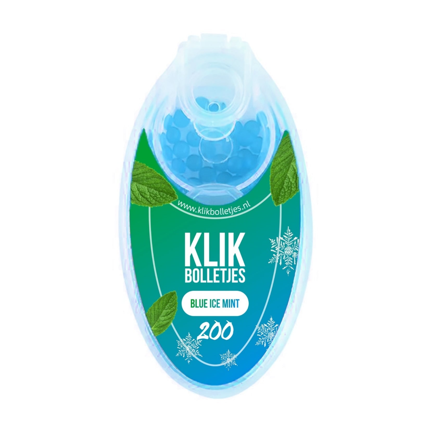 200 Klik Bolletjes Blue Ice Mint