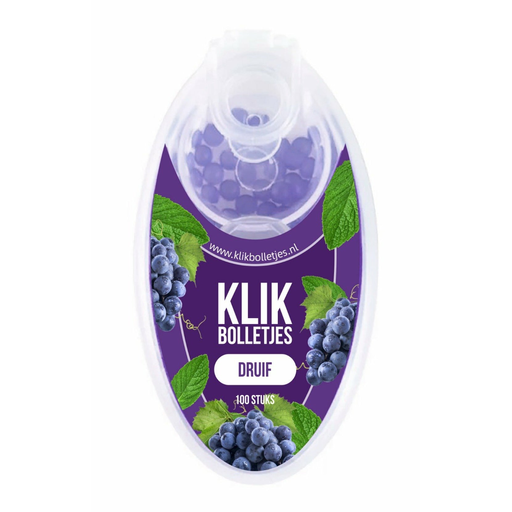 100 Klik Bolletjes Grape Ice