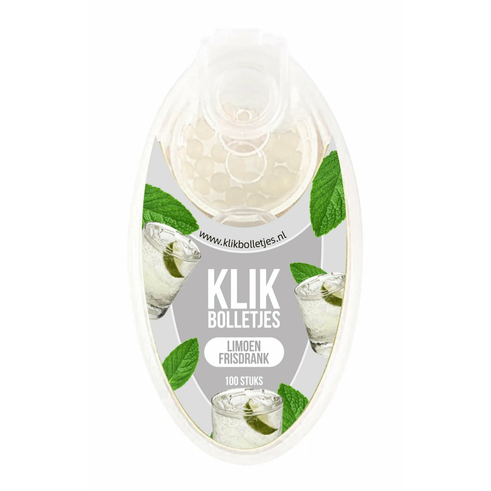 100 Klik Bolletjes Limoen Frisdrank [7up/Sprite]