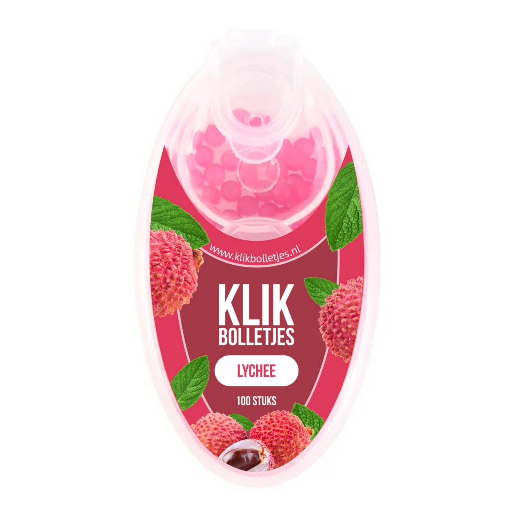 100 Klik Bolletjes Lychee
