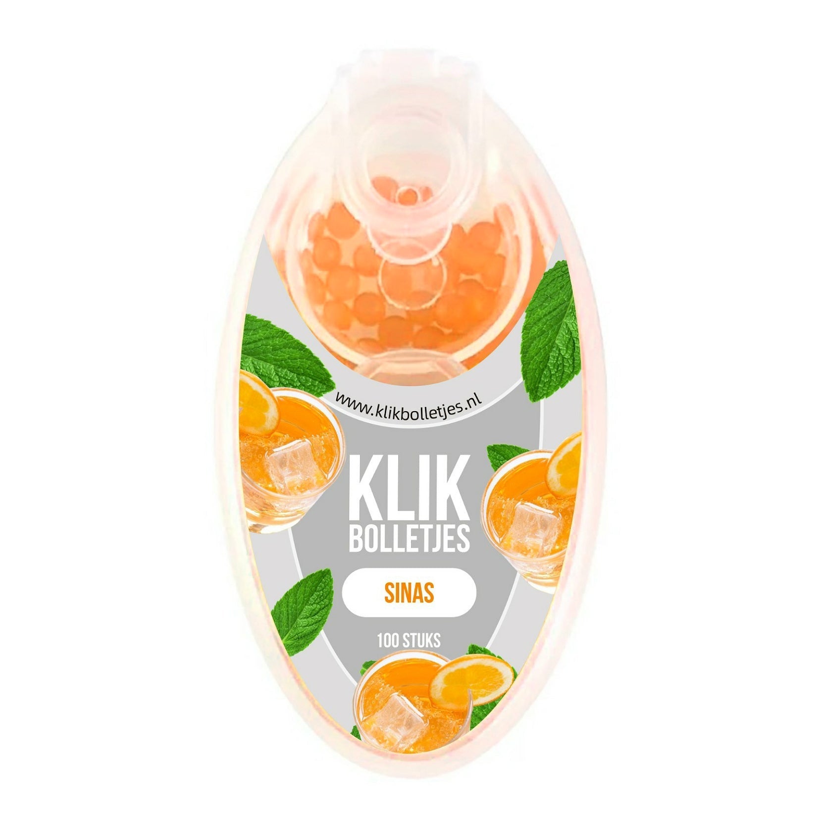 100 Klik Bolletjes Fanta [Sinas]