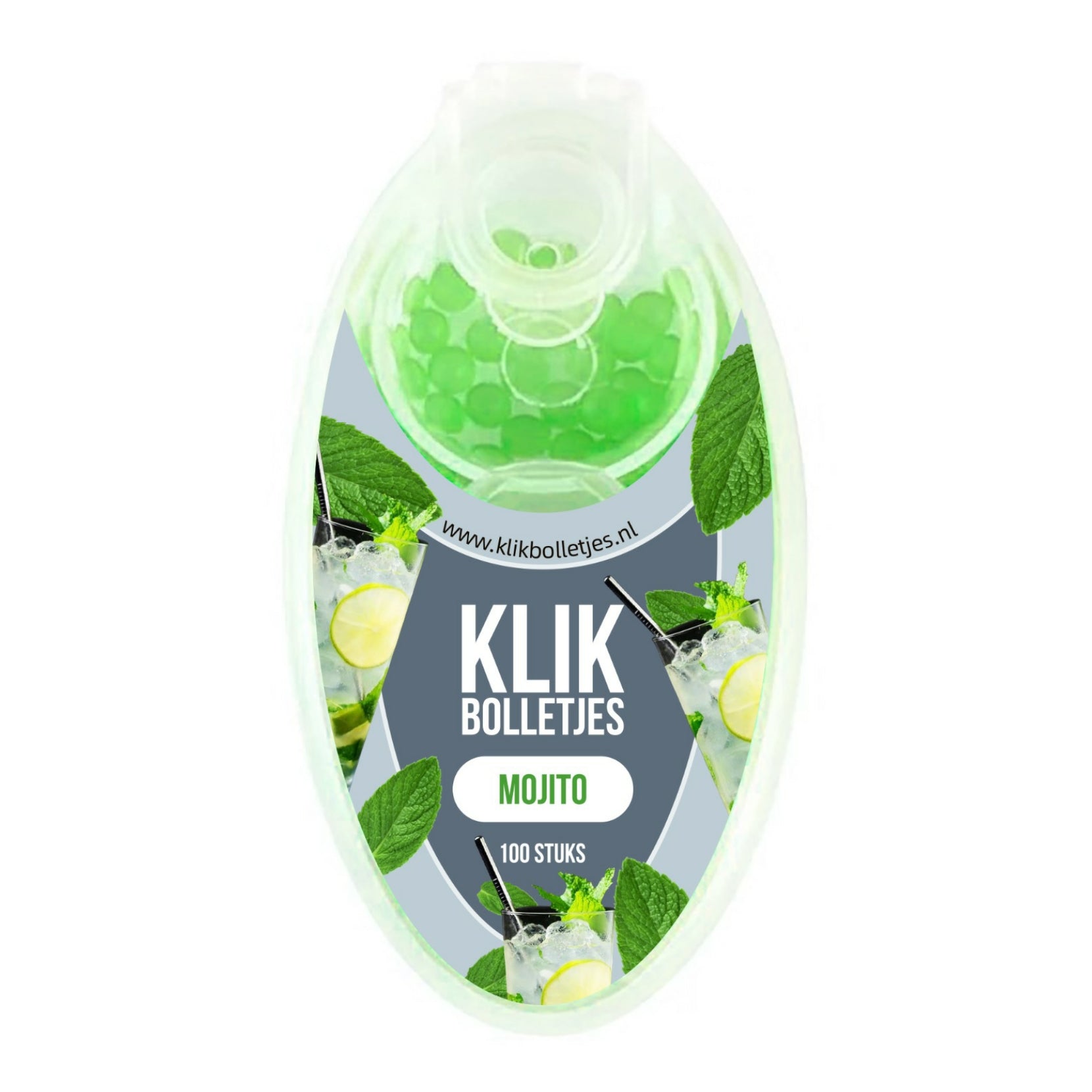 100 Klik Bolletjes Fresh Menthol Mojito
